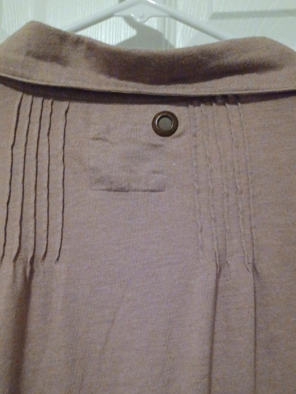 <> Free People Light Brown Layered Tunic Top Women's Size Large - Picture 6 of 14